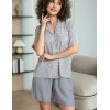 Комплект рубашка с шортами Mia-Amore ALMA 5877, Цвет: серый, Размеры: 2XL