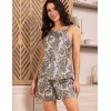 Пижама из смесового шелка Mia-Amore ANITA 4752, Цвет: мультицвет, Размеры: 2XL