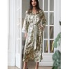 Длинный халат на пуговицах Mia-Amore ANTONIA 4027, Цвет: мультицвет, Размеры: 2XL