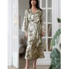 Длинный халат на пуговицах Mia-Amore ANTONIA 4027, Цвет: мультицвет, Размеры: 2XL, изображение 3
