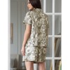 Шелковый комплект с шортами Mia-Amore ANTONIA 4974, Цвет: мультицвет, Размеры: 2XL, изображение 2