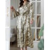 Длинный халат с цветами Mia-Amore ANTONIA 4979, Цвет: мультицвет, Размеры: 2XL/3XL, изображение 4