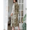 Длинный халат с цветами Mia-Amore ANTONIA 4979, Цвет: мультицвет, Размеры: 2XL/3XL, изображение 2