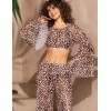 Комплект из леопардовой сетки Mia-Amore EVERLY 2385, Цвет: коричневый, Размеры: 2XL, изображение 4