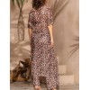 Комплект из принтованной сетки Mia-Amore EVERLY 2386, Цвет: коричневый, Размеры: 2XL, изображение 2