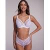 Кружевной бюстгальтер бралетт Ava DELIGHT 2200 M white, Цвет: белый, Размеры: 100B, изображение 5