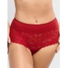 Высокие трусы слипы Empreinte 05224 LEIA рубин, Цвет: рубин, Размеры: S