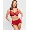 Высокие трусы слипы Empreinte 05224 LEIA рубин, Цвет: рубин, Размеры: S, изображение 3