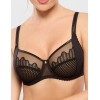 Бюстгальтер мягкий Empreinte 07233 LUNA чёрный, Цвет: чёрный, Размеры: 100E