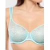 Кружевной бюстгальтер Empreinte 0786 MELODY аква, Цвет: аква, Размеры: 65F, изображение 4