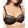 Кружевной бюстгальтер Empreinte 08233 LUNA чёрный, Цвет: чёрный, Размеры: 65F