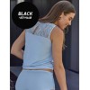 Майка на широких бретелях Janira ANGIE 1040232 black, Цвет: black (черный), Размеры: 2XL, изображение 2