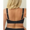 Бюстгальтер минимайзер Kris Line COTTON FLOWER BLACK Soft Pro Comfort, Цвет: черный, Размеры: 65I, изображение 2