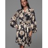 Короткий шелковый халат Mia-Amore DENISA 4863, Цвет: мультицвет, Размеры: 2XL/3XL, изображение 3