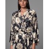Короткий шелковый халат Mia-Amore DENISA 4863, Цвет: мультицвет, Размеры: 2XL/3XL, изображение 4