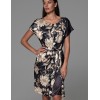 Короткая запашная туника Mia-Amore DENISA 4868, Цвет: мультицвет, Размеры: 2XL/3XL
