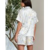 Комплект из натурального шелка Mia-Amore LILIANNA 3259, Цвет: молочный, Размеры: 3XL, изображение 2