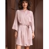 Короткий халат-кимоно Mia-Amore SMOKY ROSE 9013, Цвет: розовый, Размеры: L/XL, изображение 3