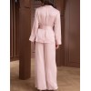 Шелковый комплект Mia-Amore SMOKY ROSE 9017, Цвет: розовый, Размеры: 3XL, изображение 3