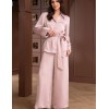 Шелковый комплект Mia-Amore SMOKY ROSE 9017, Цвет: розовый, Размеры: 3XL, изображение 4