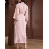 Длинный халат-кимоно Mia-Amore SMOKY ROSE 9019, Цвет: розовый, Размеры: L/XL, изображение 2
