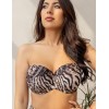 Верх купальника балконет Kris Line MAUI balconette MHM, Цвет: леопард, Размеры: 60E, изображение 3