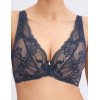 Бюстгальтер-бралетт Alles INDIGO AFFAIR M bralette темно-синий, Цвет: темно-синий, Размеры: 75G