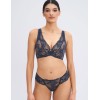 Бюстгальтер-бралетт Alles INDIGO AFFAIR M bralette темно-синий, Цвет: темно-синий, Размеры: 75G, изображение 4