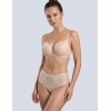 Завышенные стринги Alles POSH ROUTINE stringi classic телесный, Цвет: телесный, Размеры: M, изображение 4