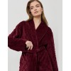 Тёплый халат с поясом Aruelle COLETTE, Цвет: бургундское вино, Размеры: S
