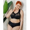 Трусы слипы-миди Honey H34-17-K чёрный, Цвет: чёрный, Размеры: L, изображение 3