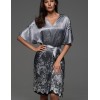 Туника из натурального шелка Mia-Amore KARMELITA 4717, Цвет: мультицвет, Размеры: 4XL/5XL