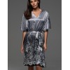 Туника из натурального шелка Mia-Amore KARMELITA 4717, Цвет: мультицвет, Размеры: 4XL/5XL, изображение 3