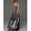 Эффектный шелковый комплект Mia-Amore KARMELITA 4735, Цвет: мультицвет, Размеры: 2XL, изображение 4