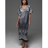 Длинная просторная сорочка Mia-Amore KARMELITA 4738, Цвет: мультицвет, Размеры: 5XL, изображение 3