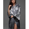 Длинный домашний халат Mia-Amore KARMELITA 4739, Цвет: мультицвет, Размеры: 2XL/3XL, изображение 3