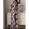 Трикотажная пижама с брюками Mia-Amore ABBEY 5556 черный, Цвет: черный, Размеры: 2XL, изображение 2