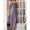 Сорочка шелковая длинная Mia-Amore DIORA 4998 графит, Цвет: графит, Размеры: 4XL, изображение 4