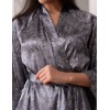 Длинный халат-кимоно Mia-Amore DIORA 4999 графит, Цвет: графит, Размеры: S/M, изображение 3