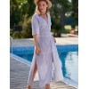 Длинное платье-халат Mia-Amore DOMINICANA 1406, Цвет: голубой, Размеры: M
