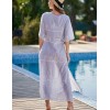 Длинное платье-халат Mia-Amore DOMINICANA 1406, Цвет: голубой, Размеры: M, изображение 4