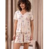 Пижама футболка с шортами Mia-Amore NYMPHEA 5844, Цвет: пастельный, Размеры: 2XL