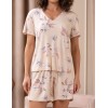 Пижама футболка с шортами Mia-Amore NYMPHEA 5844, Цвет: пастельный, Размеры: 2XL, изображение 4