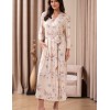 Длинный запашной халат Mia-Amore NYMPHEA 5849, Цвет: пастельный, Размеры: S/M, изображение 4