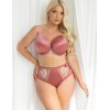 Высокие трусы Kris Line LIZA high waist пудра, Цвет: пудра, Размеры: M, изображение 3