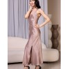 Длинная сорочка с рельефами Mia-Amore FLORENCE 2348, Цвет: карамель, Размеры: S, изображение 4