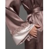 Короткий запашной халат Mia-Amore MACCIATO 4673 макиато, Цвет: макиато, Размеры: 2XL/3XL, изображение 2