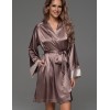 Короткий запашной халат Mia-Amore MACCIATO 4673 макиато, Цвет: макиато, Размеры: 2XL/3XL, изображение 4