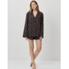 Пижама из вискозы с шортами Aruelle ARYA, Цвет: коричневый, Размеры: XS, изображение 4