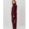Велюровый женский костюм Aruelle CLARET SET, Цвет: бургундское вино, Размеры: S, изображение 3